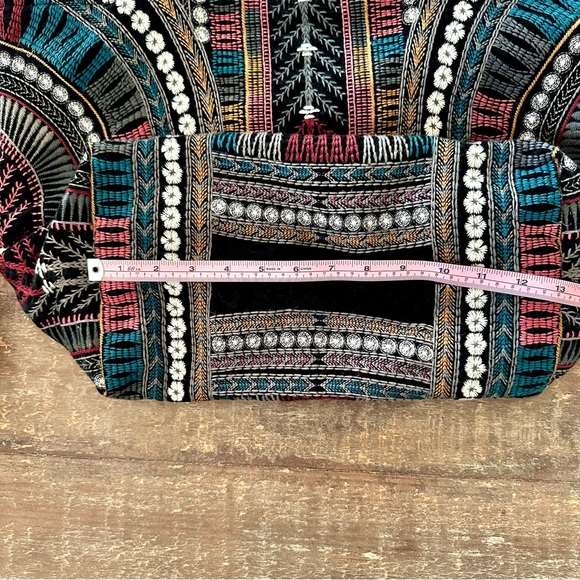 Johnny Was Gaia Velveteen Tote Bag - Picture 10 of 12